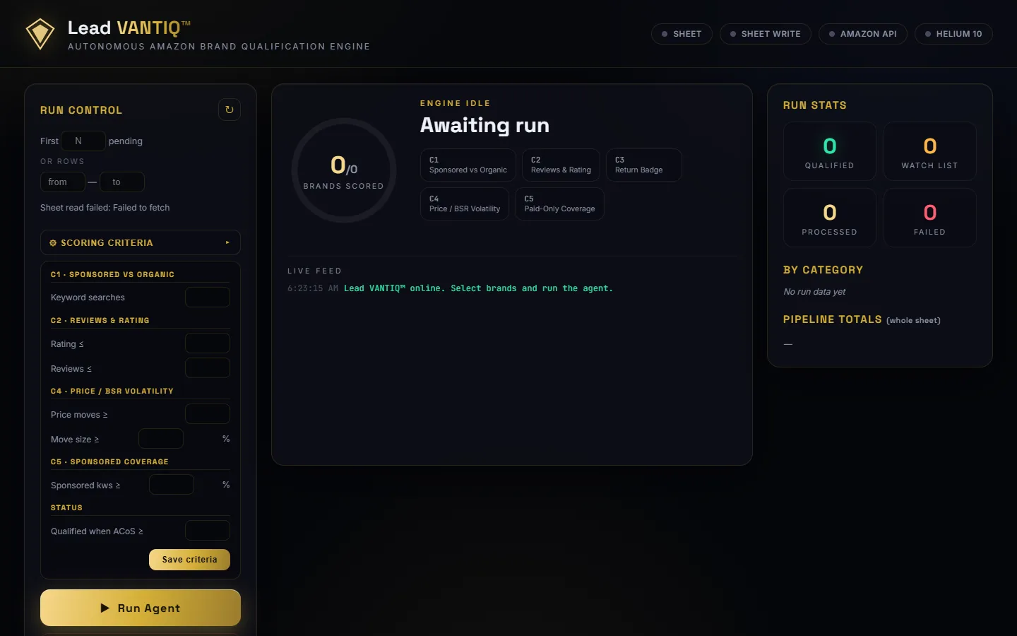 Lead Vantiq — AI lead generation and outreach automation